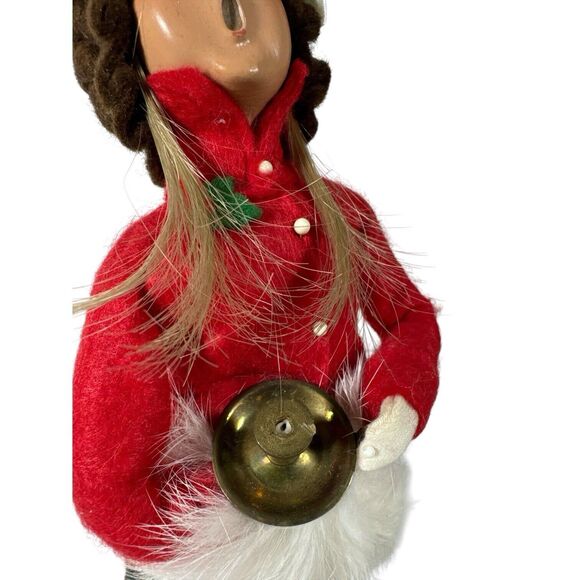 Pair Byers Choice Victorian Boy Girl Caroler Signed & Numbered 1996 1997 - Picture 10 of 16